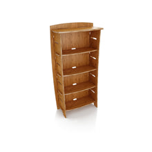 Load image into Gallery viewer, Legare Furniture Amber Bamboo Bookcase 59" X 29" X 11"