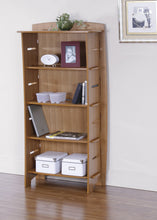 Load image into Gallery viewer, Legare Furniture Amber Bamboo Bookcase 59" X 29" X 11"