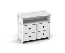 Load image into Gallery viewer, Legare Furniture Kids Room Dresser with Drawers in White, 36" x 13" x 30"