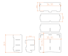 Load image into Gallery viewer, Legare Furniture Kids Room Blue and White Dresser with Drawers, 36&quot; x 13&quot; x 32&quot;
