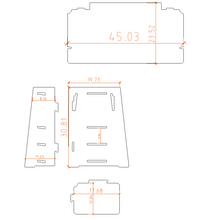Load image into Gallery viewer, Large Furniture Convertible Craft Desk in Amber Bamboo, 72" x 24" x 30"