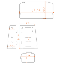 Load image into Gallery viewer, Large Furniture Convertible Craft Desk in Amber Bamboo, 72&quot; x 24&quot; x 30&quot;
