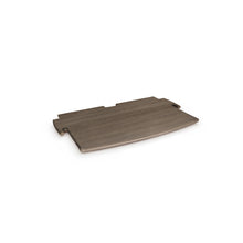 Load image into Gallery viewer, Legare Furniture Grey Driftwood Deep Printer Shelf 24" x 17"