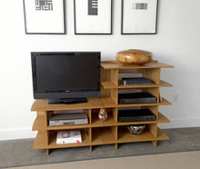 Load image into Gallery viewer, Legare Furniture Gaming Media Stand in Gray Driftwood, 38" x 19" x 24"