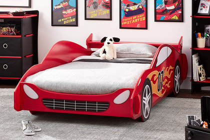 Red Flames Race Car Collection