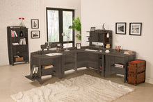 Load image into Gallery viewer, Legare Furniture Office L-Shape Corner Desk in Grey Driftwood, 60&quot; x 47&quot; x 31&quot;
