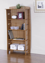 Load image into Gallery viewer, Legare Furniture Amber Bamboo Bookcase 59&quot; X 29&quot; X 11&quot;
