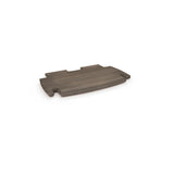 Legare Furniture Extra Desk Shelf in Grey Driftwood, 12" x 10"