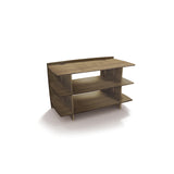 Legare Furniture Gaming Media Stand in Gray Driftwood, 38" x 19" x 24"