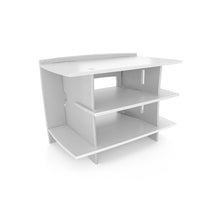 Load image into Gallery viewer, Legare Furniture Kids Room Gaming Media Stand in White, 33&quot; x 19&quot; x 23&quot;
